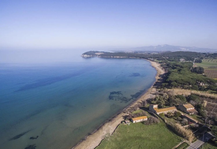 Luxusní nemovitost u pláže Baratti nedaleko Bolgheri na prodej