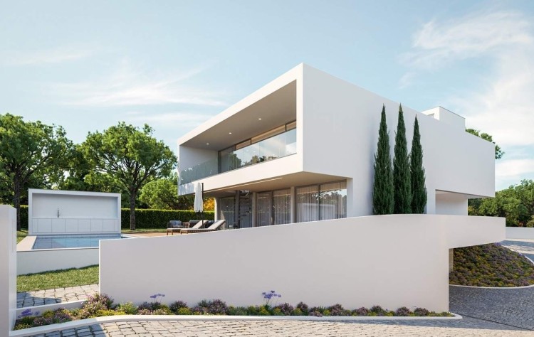 Moderní vila s bazénem nedaleko pláží na prodej, Lagos, Algarve