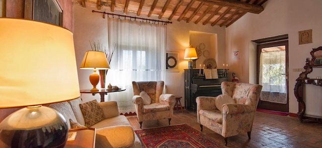 Toskánský statek u San Gimignana s možností provozu B&B