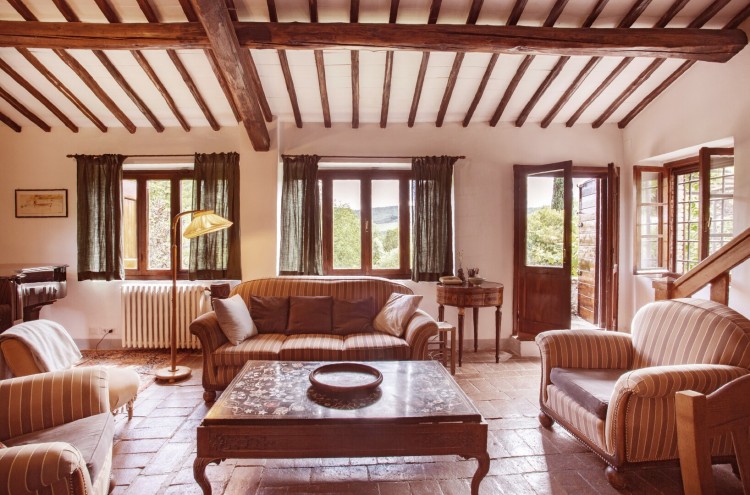 Krásná kamenná usedlost na prodej v oblasti Chianti