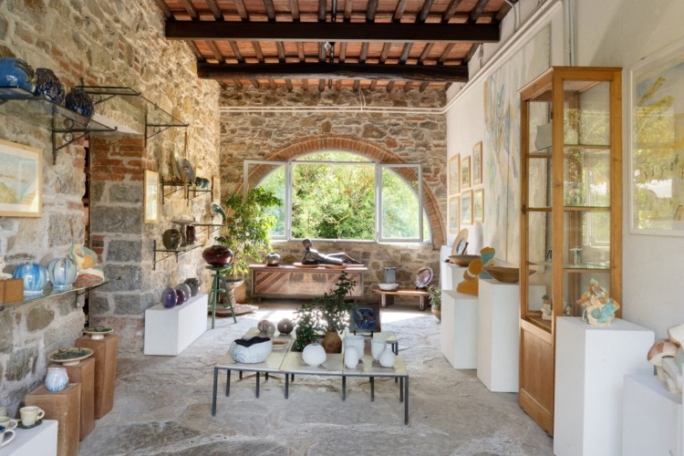 Krásná kamenná usedlost na prodej v oblasti Chianti