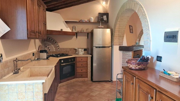 Apartmán v kamenné rezidenci s bazénem, Toskánsko