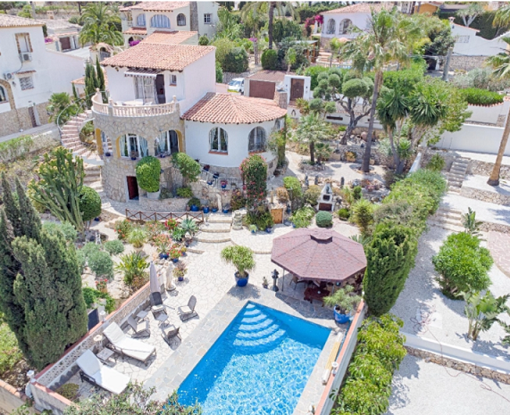 Vila s bazénem na prodej, Benissa