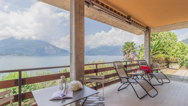 Panoramatický dům u Lago di Como