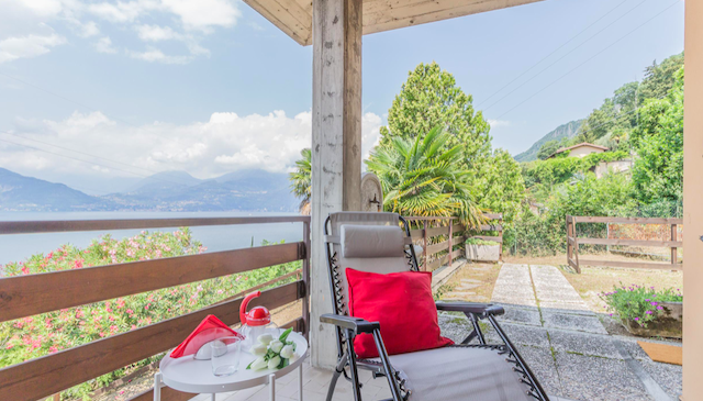 Panoramatický dům u Lago di Como