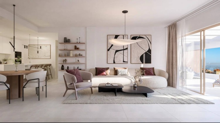 Nové luxusní apartmány 250 m od pláže, Estepona, Costa del Sol