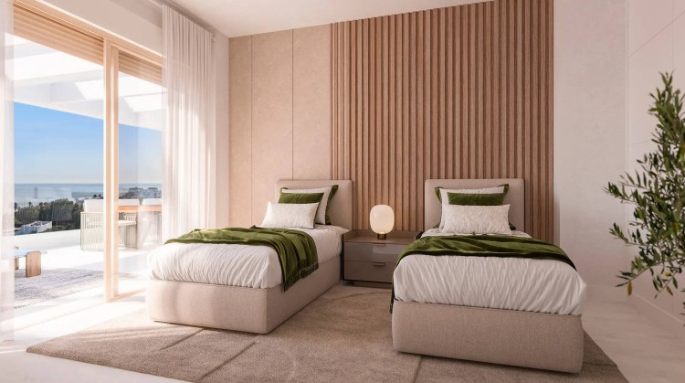 Nové luxusní apartmány 250 m od pláže, Estepona, Costa del Sol