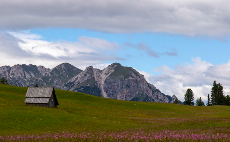 Krásný historický hotel v perfektním stavu  v San Candido v italských Dolomitech