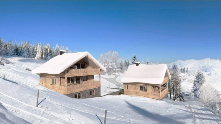 Nové luxusní horské chalety na prodej, Arlbersko
