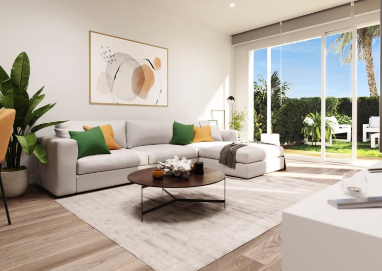 Krásné moderní byt v klidné rezidenční čtvrti jen 15 minut od letiště Alicante