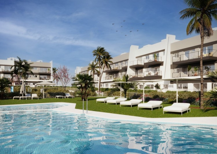 Krásné moderní byt v klidné rezidenční čtvrti jen 15 minut od letiště Alicante