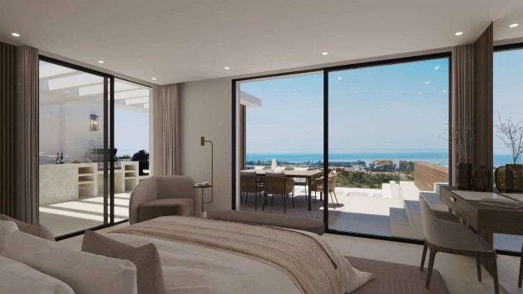 Nové apartmány s výhledem na moře, Estepona, Costa del Sol