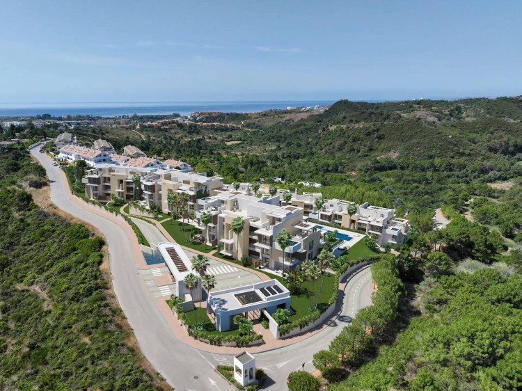 Nové apartmány s výhledem na moře, Estepona, Costa del Sol