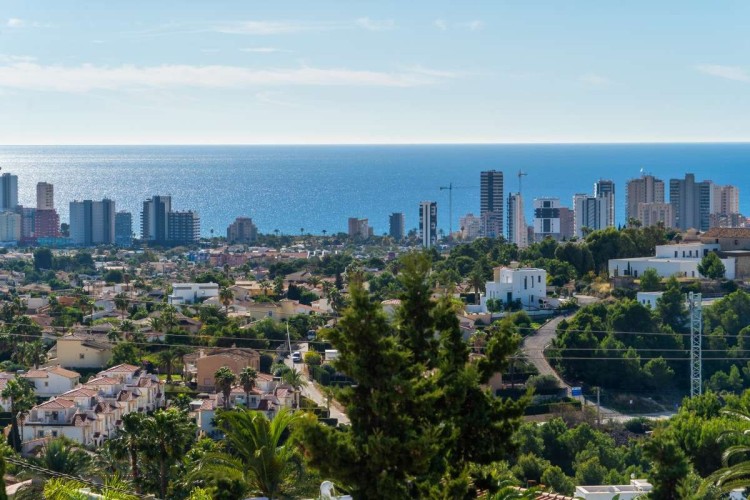 Vila v Calpe s výhlede na moře na prodej