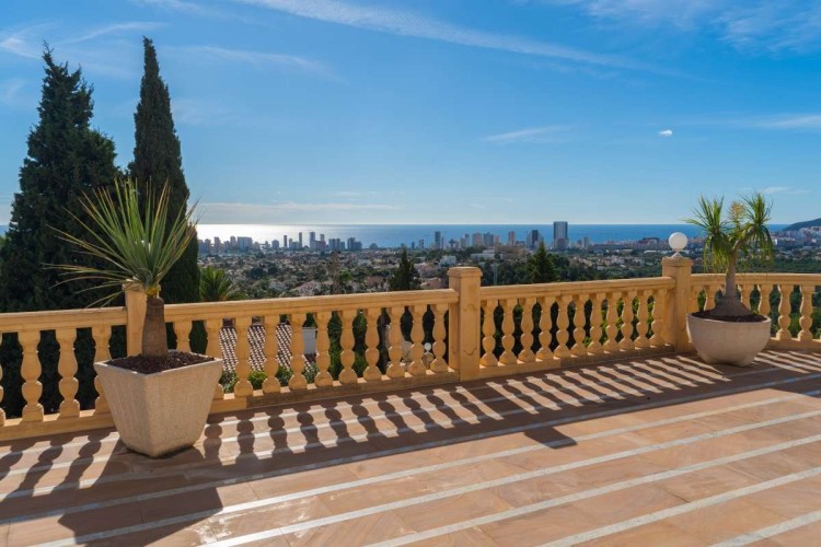 Vila v Calpe s výhlede na moře na prodej