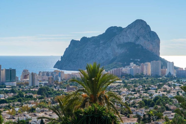 Vila v Calpe s výhlede na moře na prodej