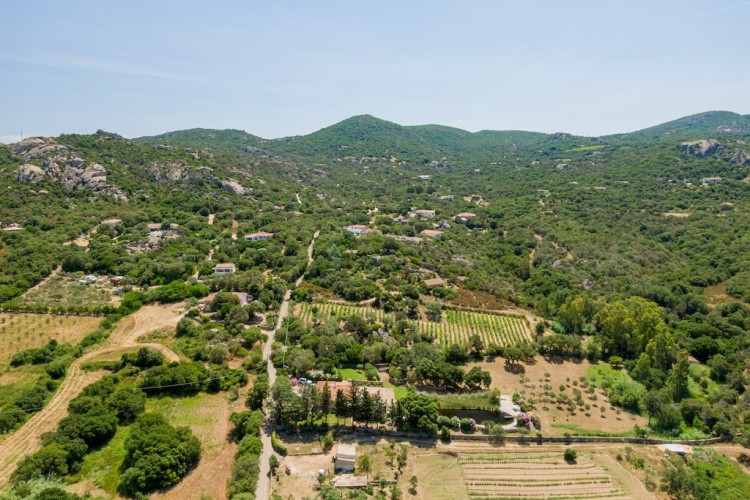 Malebná vila s jezerem v San Panteleo