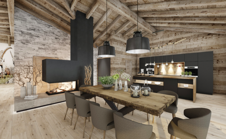 Luxusní apartmány na prodej blízko Kitzbühel