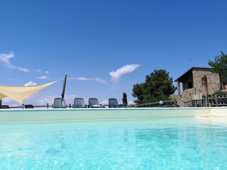 Toskánská usedlost na prodej u města Volterra