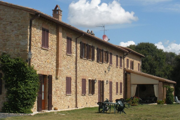 Toskánská usedlost na prodej u města Volterra