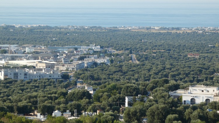 Unikátní byt v historickém jádru Ostuni s panoramatickou terasou