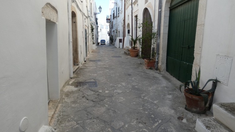 Unikátní byt v historickém jádru Ostuni s panoramatickou terasou