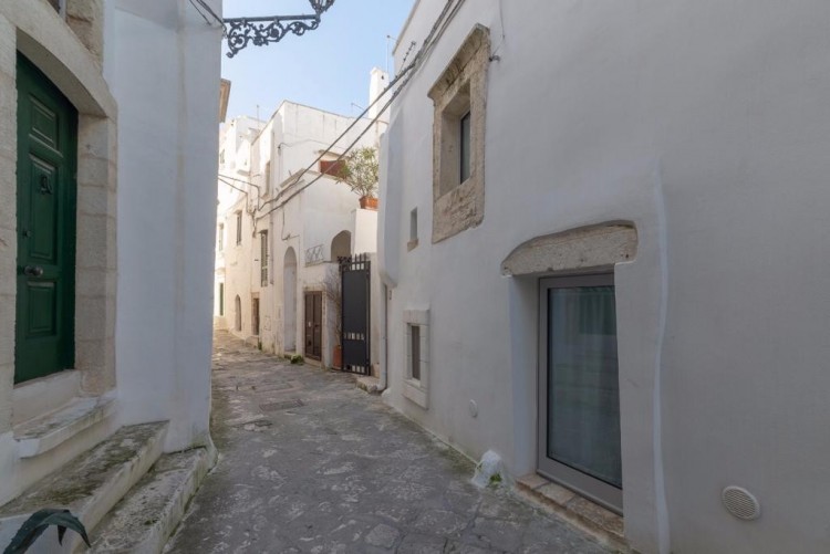 Unikátní byt v historickém jádru Ostuni s panoramatickou terasou