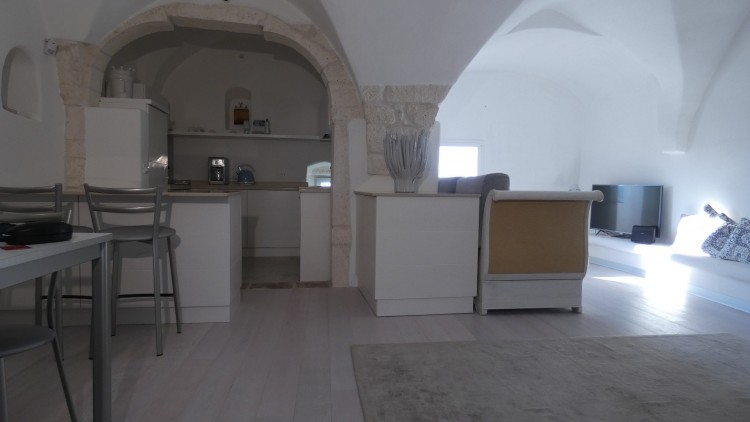 Unikátní byt v historickém jádru Ostuni s panoramatickou terasou