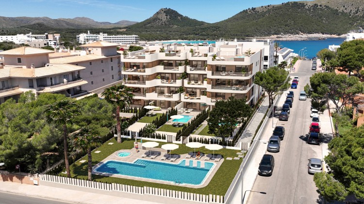 Nové apartmány 250 m od moře na prodej, Cala Ratjada, Mallorca
