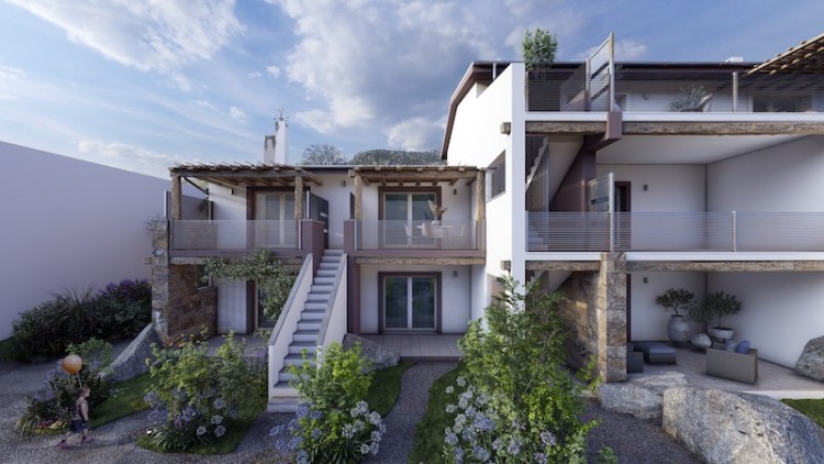 Krásné nové apartmány v Trinità D’Agultu na Sardinii