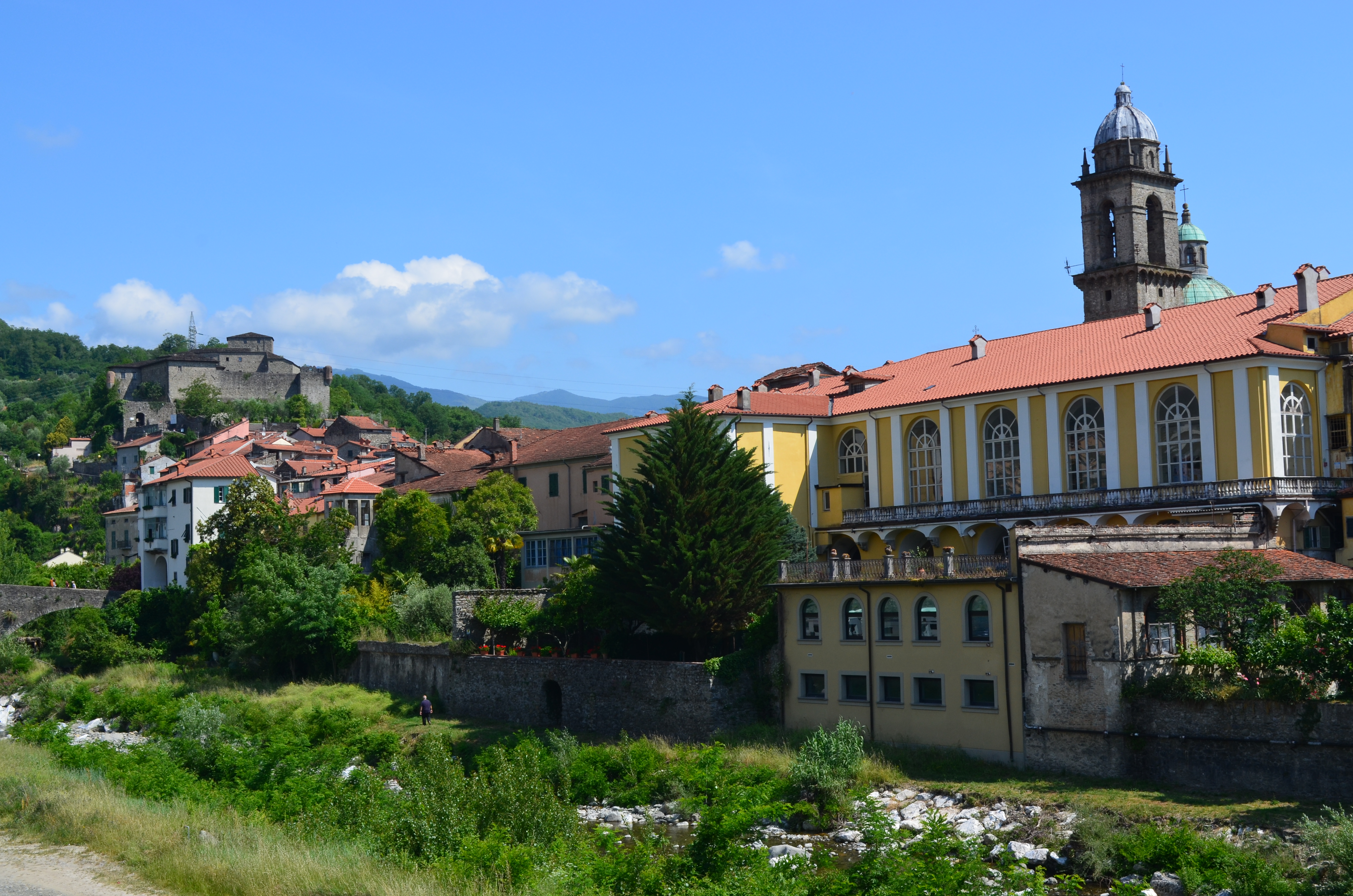 Pontremoli Lunigiana Toskánsko